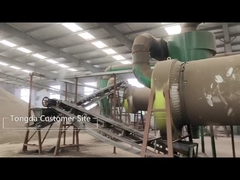 Двойное зерно органического удобрения гранулятора 20TPH удобрения ролика NPK делая машину