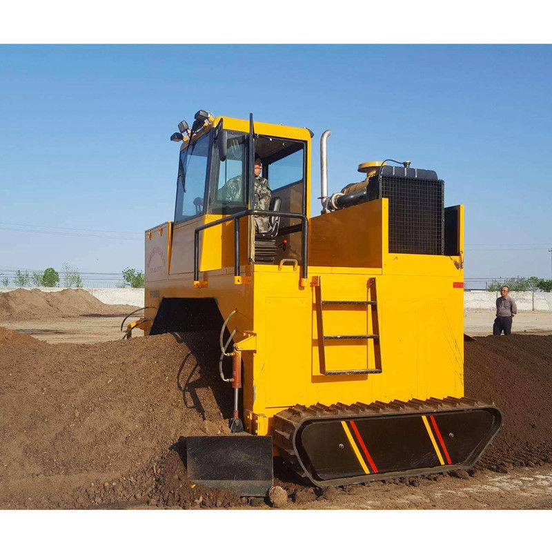 500-700 тип Crawler оборудования компоста заквашивания тернера Windrow M3/H